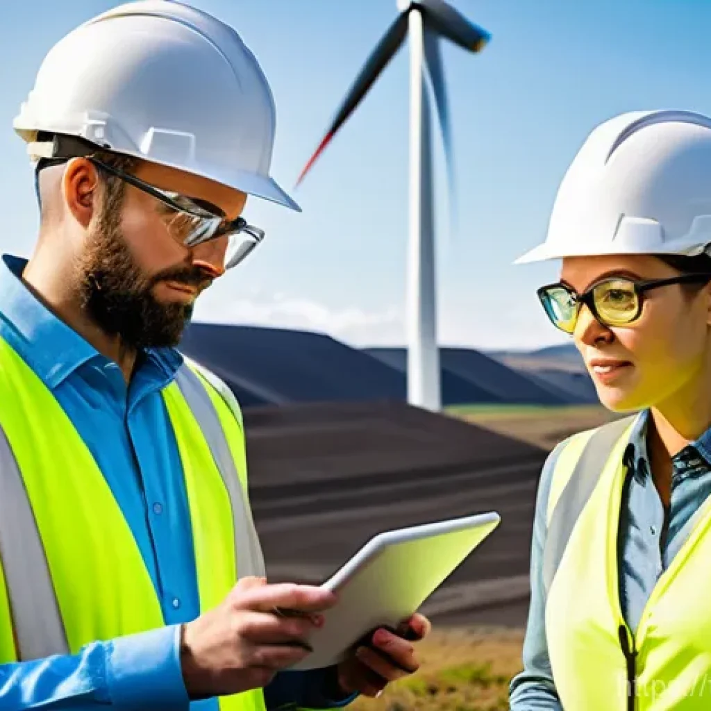 지구과학자 경력 개발 전략 - "A group of diverse geoscientists, men and women of various ages, professionally dressed in field ge...